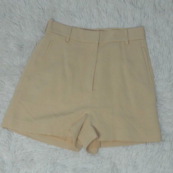 Keepsake Shorts Peach  High Waisted Dress Shorts - Picture 3 of 11